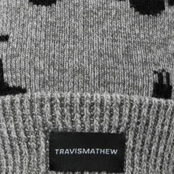 Travis Mathew Mössor-Mapes Beanie Heather Grey
