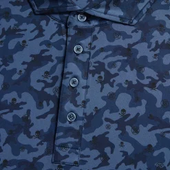 G/Fore Pikétröjor Herr-Mapped Icon Camo Tech Blå Navy (Twilight)