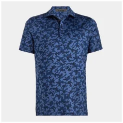 G/Fore Pikétröjor Herr-Mapped Icon Camo Tech Blå Navy (Twilight)