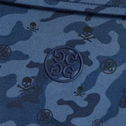 G/Fore Pikétröjor Herr-Mapped Icon Camo Tech Blå Navy (Twilight)
