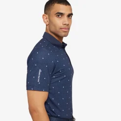 Galvin Green Pikétröjor Herr-Marley Blå Navy-White