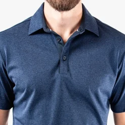 Galvin Green Pikétröjor Herr-Marv Navy-Melange