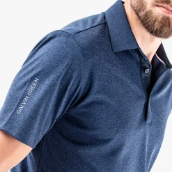 Galvin Green Pikétröjor Herr-Marv Navy-Melange