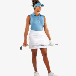 Galvin Green Pikétröjor Dam-Meg Alaskan Blue-White