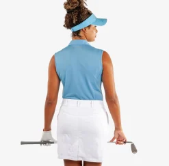 Galvin Green Pikétröjor Dam-Meg Alaskan Blue-White