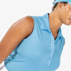 Galvin Green Pikétröjor Dam-Meg Alaskan Blue-White