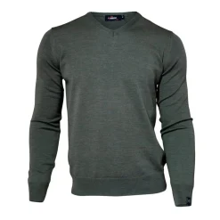 Ivanhoe Tröjor Herr-Merino V-Neck Grön Grön (Rifle Gr 426)
