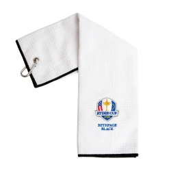 Övriga varumärken Handdukar-MicroFibre Towel Ryder Cup Vit White-Black