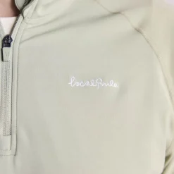 Local Rule Tröjor Herr-Midlayer Q-Zip Seagrass
