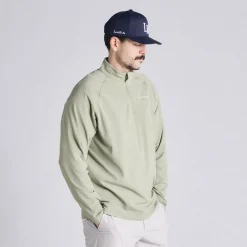 Local Rule Tröjor Herr-Midlayer Q-Zip Seagrass
