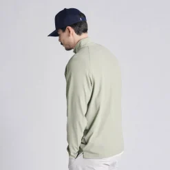 Local Rule Tröjor Herr-Midlayer Q-Zip Seagrass