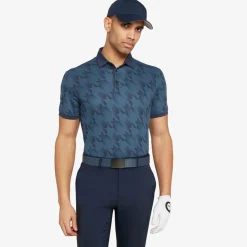 Galvin Green Pikétröjor Herr-Miles Moonlight Blue-Navy