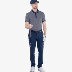 Galvin Green Pikétröjor Herr-Miller Blå Navy-White