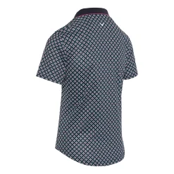 Callaway Pikétröjor Dam-Mini Geo Floral Ss T Blå Peacoat