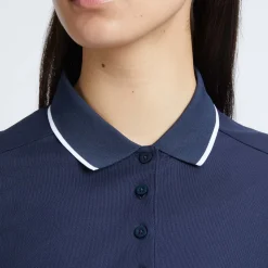 Röhnisch Pikétröjor Dam-Miriam Blå Navy