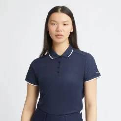 Röhnisch Pikétröjor Dam-Miriam Blå Navy