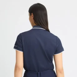 Röhnisch Pikétröjor Dam-Miriam Blå Navy