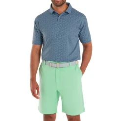 FootJoy Pikétröjor Herr-Modernist Geo Steel Blue - Navy