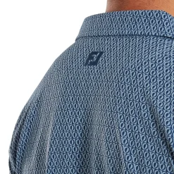 FootJoy Pikétröjor Herr-Modernist Geo Steel Blue - Navy