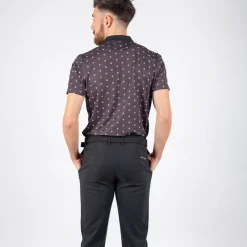 Galvin Green Pikétröjor Herr-Monty Ventil8 Svart Svart (71)