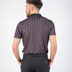 Galvin Green Pikétröjor Herr-Monty Ventil8 Svart Svart (71)