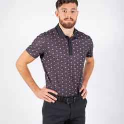 Galvin Green Pikétröjor Herr-Monty Ventil8 Svart Svart (71)