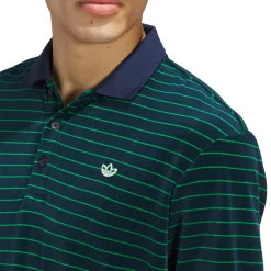 Adidas Golf Originals Tröjor Herr-Mr Velour Ls P Nindig-Green