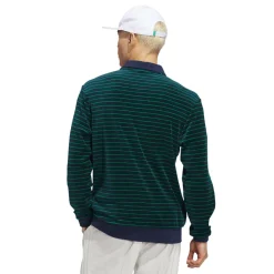 Adidas Golf Originals Tröjor Herr-Mr Velour Ls P Nindig-Green