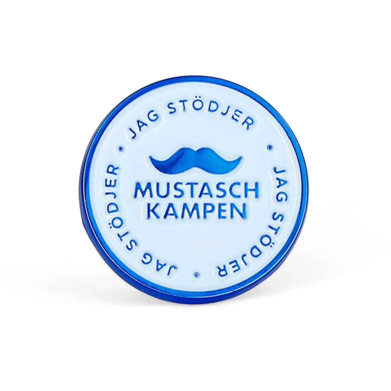 Övriga varumärken Övriga Tillbehör-Mustaschkampen Pin Rund