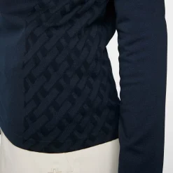 J.Lindeberg Tröjor Dam-Nancy Seamless Mid Layer Blå JL Navy