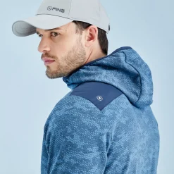 Ping Tröjor Herr-Nexa Hood Blå Blue F/Navy (BFY)