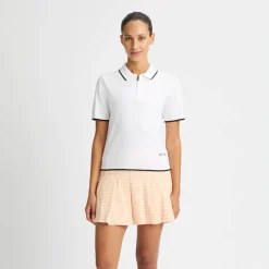 Röhnisch Skorts & Kjolar-Nicky Pleated Monogram-Peach