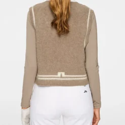 J.Lindeberg Tröjor Dam-Noelle Knitted Brindle