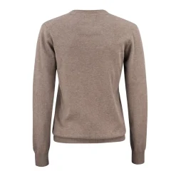 Cutter & Buck Tröjor Dam-Oakville Crewneck Brun Nougat Melange (834)