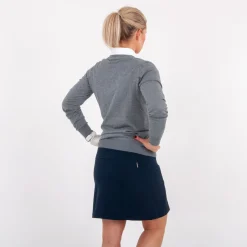 Cutter & Buck Tröjor Dam-Oakville Crewneck Grå Grå (95)