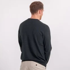 Cutter & Buck Tröjor Herr-Oakville Crewneck Grå Antracite (955)