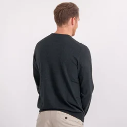 Cutter & Buck Tröjor Herr-Oakville Crewneck Grå Antracite (955)