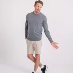 Cutter & Buck Tröjor Herr-Oakville Crewneck Grå Grå (95)