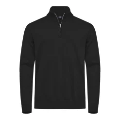 Cutter & Buck Tröjor Herr-Oakville Half Zip Sweater Svart Svart (99)