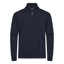 Cutter & Buck Tröjor Herr-Oakville Half Zip Sweater Blå Navy (580)