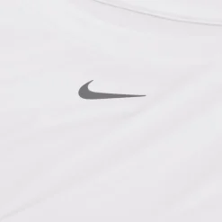 Nike Pikétröjor Dam-One Classic W Dri-Fit Short Vit White-Black