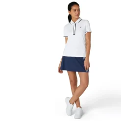 Original Penguin Pikétröjor Dam-OP Performance Veronica Vit Bright-White