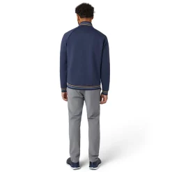 Original Penguin Jackor Herr-OP Pete´s Original Knit Track Jacket Black-Iris-Bijou-Hthr