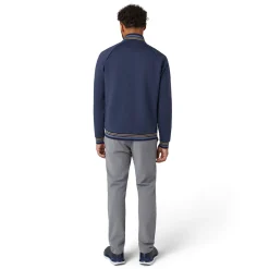 Original Penguin Jackor Herr-OP Pete´s Original Knit Track Jacket Black-Iris-Bijou-Hthr