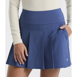 Original Penguin Skorts & Kjolar-OP Pleated 17 Skort True-Navy