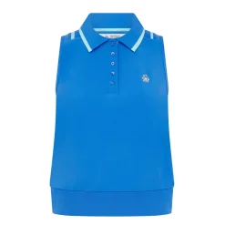 Original Penguin Pikétröjor Dam-OP Sl Woven Waist Lengt French-Blue