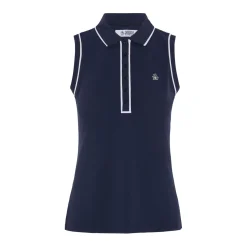 Original Penguin Pikétröjor Dam-OP Sleeveless Veronica Black-Iris