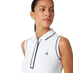 Original Penguin Pikétröjor Dam-OP Sleeveless Veronica Bright-White