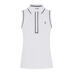 Original Penguin Pikétröjor Dam-OP Sleeveless Veronica Bright-White