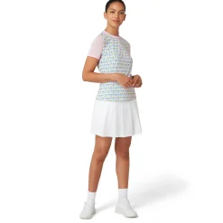 Original Penguin Pikétröjor Dam-OP Ss Lattice Zip Mock Charm-Pink